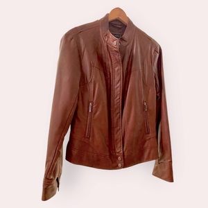 Vegan Leather Moto Jacket